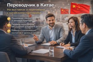Переводчик в Китае: зачем он нужен на выставках, переговорах и в работе с китайскими производителями