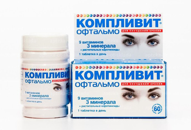 Витамины для глаз при близорукости (миопии)